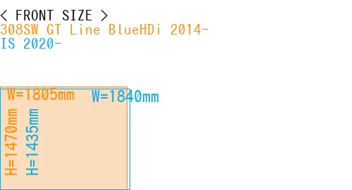 #308SW GT Line BlueHDi 2014- + IS 2020-
